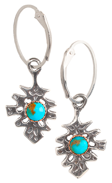 Hand-Cast Pine Cone Earrings