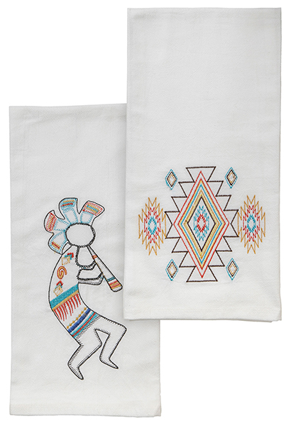 Embroidered Tea Towels