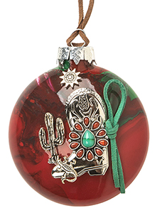 Cowboy Boot Ornament