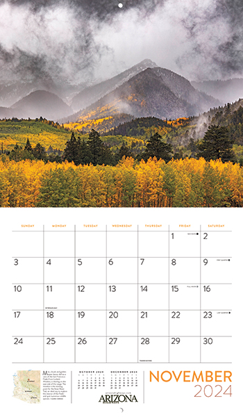 2024 Scenic Wall Calendar - Arizona Highways Store