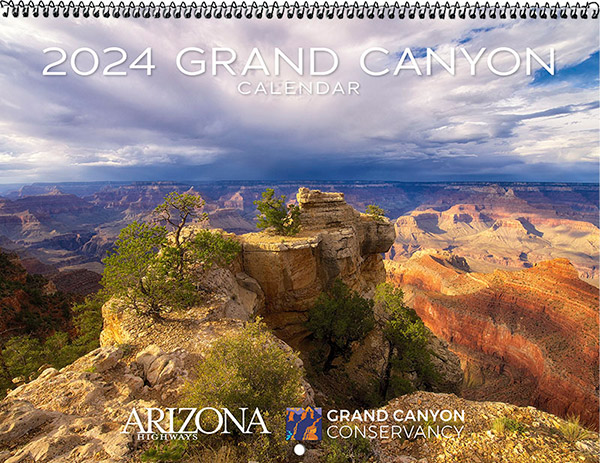 2024 Grand Canyon Wall Calendar