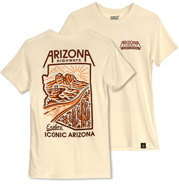 Highways Highways Arizona Iconic Tee Arizona Arizona Store - x