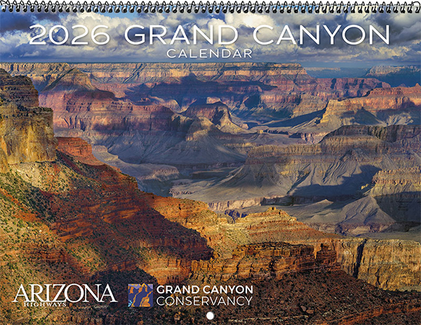 2026 Grand Canyon Wall Calendar