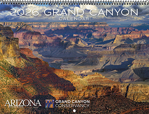 2026 Grand Canyon Wall Calendar