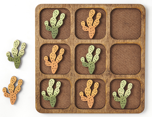 Prickly Pear Tic-Tac-Toe