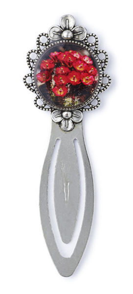 Hedgehog Blooms Bookmark
