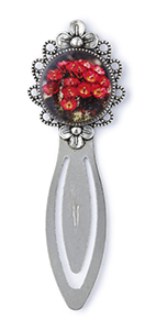 Hedgehog Blooms Bookmark