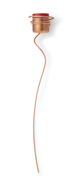 Copper Hummingbird Feeder