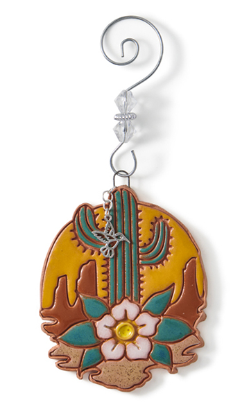 Southwestern Desert Scene Ornament