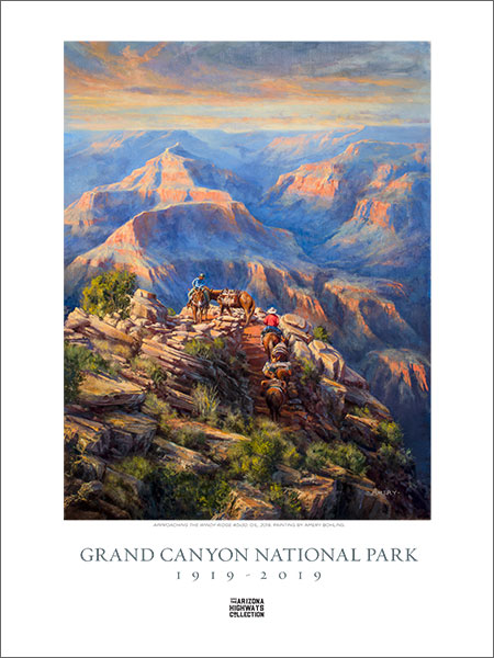 GCNP Centennial Poster: <em>Approaching the Windy Ridge</em> 