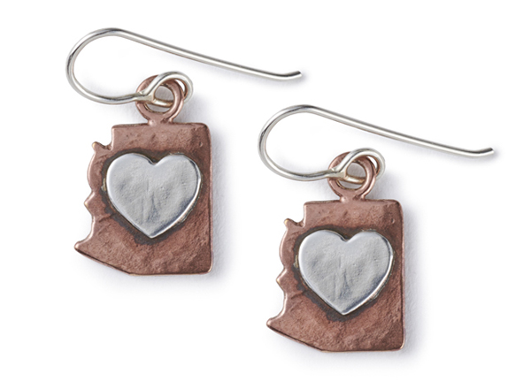 Copper Love Arizona Earrings