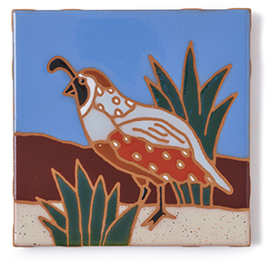 Gambel’s Quail Trivet