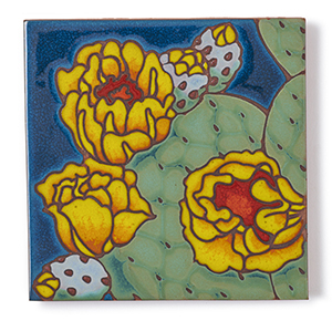 Cactus Blooms Trivet