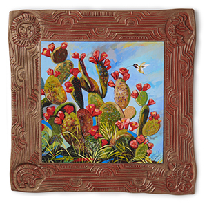 Canvas on Clay Desert Hummingbird 