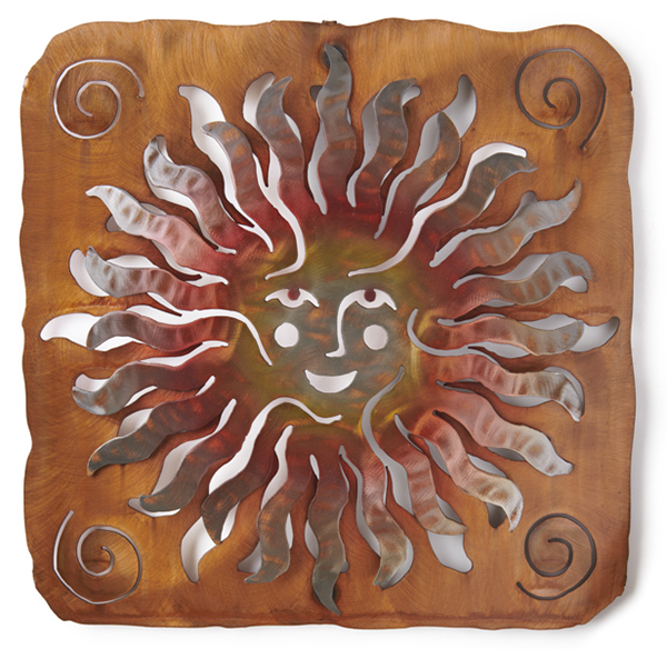 Happy Sunburst Wall Art