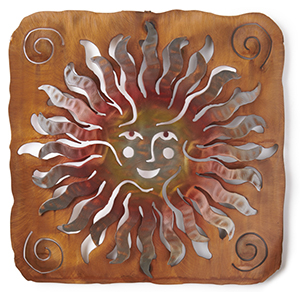 Happy Sunburst Wall Art