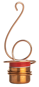Copper Hummingbird Feeder