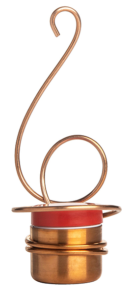 Copper Hummingbird Feeder