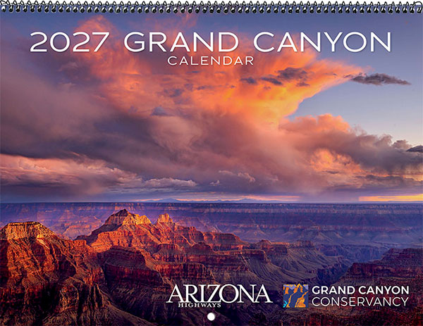 2027 Grand Canyon Wall Calendar