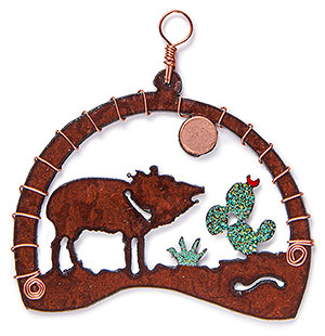 Javelina Adventure Ornament