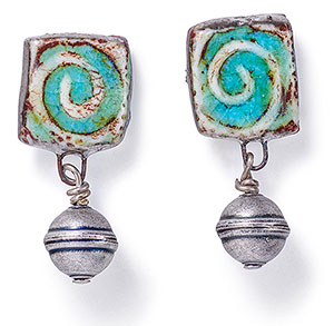 Porcelain Arizona Earrings