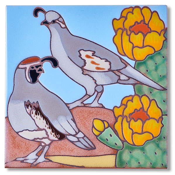 Gambel’s Quail Trivet