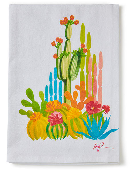 Desert Whimsy Tea Towel